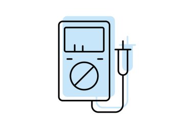 Çoklu metre, vektör, piksel mükemmel, illüstratör dosyası