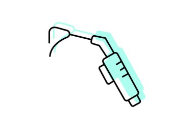 Kaynak Meşalesi, vektör, piksel mükemmel, illüstratör dosyası