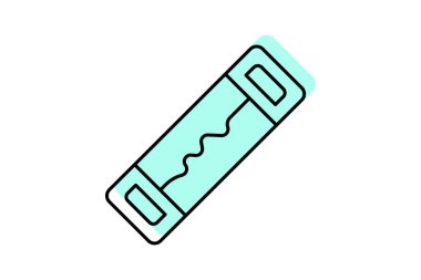 Fünye, vektör, piksel mükemmel, illüstratör dosyası