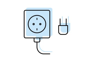 Outlet, vektör, piksel mükemmel, illüstratör dosyası