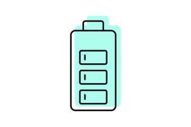 Pil, vektör, piksel mükemmel, illüstratör dosyası