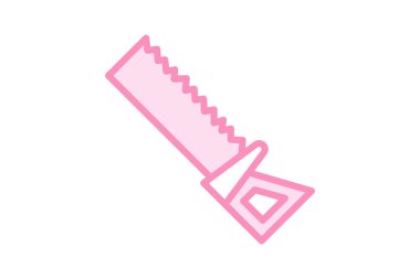 Testere, vektör, piksel mükemmel, illüstratör dosyası