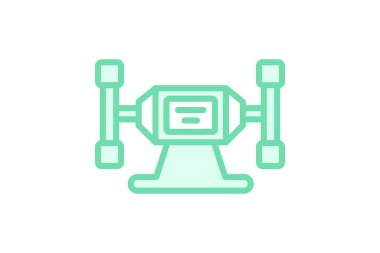 Öğütücü, vektör, piksel mükemmel, illüstratör dosyası