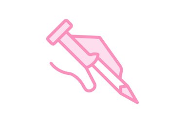 Çivi, vektör, piksel mükemmel, illüstratör dosyası