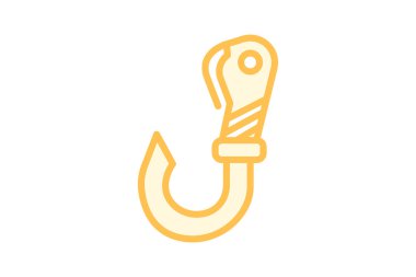 Kanca, vektör, piksel mükemmel, illüstratör dosyası