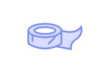 İzolasyon bandı, vektör, piksel mükemmel, illüstratör dosyası