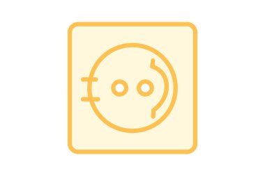 Soket, vektör, piksel mükemmel, çizer dosyası