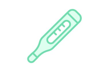 Termometre, vektör, piksel mükemmel, çizer dosyası