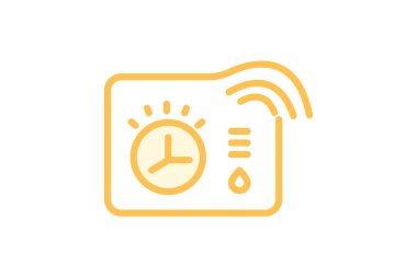 Termostat, vektör, piksel mükemmel, çizer dosyası