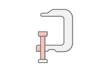 Kıskaç, vektör, piksel mükemmel, illüstratör dosyası