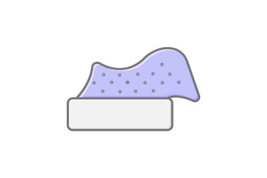 Zımpara kağıdı, vektör, piksel mükemmel, illüstratör dosyası