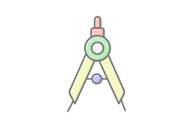 Pusula, vektör, piksel mükemmel, illüstratör dosyası