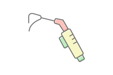 Kaynak Meşalesi, vektör, piksel mükemmel, illüstratör dosyası