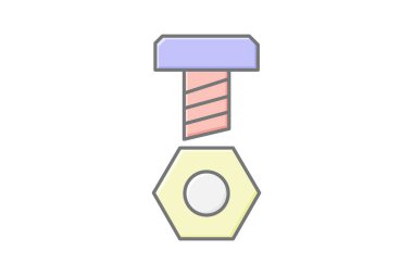 Ceviz, vektör, piksel mükemmel, illüstratör dosyası