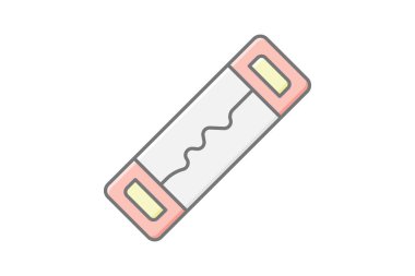 Fünye, vektör, piksel mükemmel, illüstratör dosyası