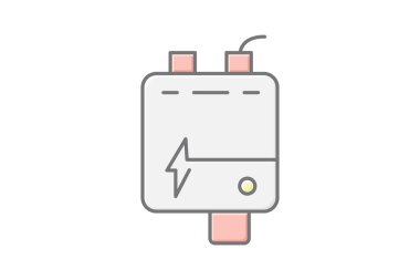 Çevirici, vektör, piksel mükemmel, illüstratör dosyası