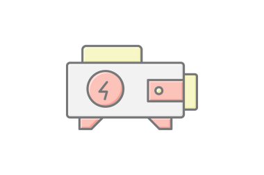 Jeneratör, vektör, piksel mükemmel, çizer dosyası