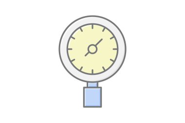 Basınç göstergesi, vektör, piksel mükemmel, illüstratör dosyası