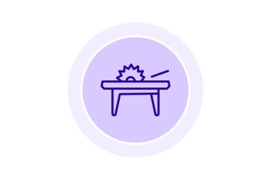 Tablo Testere, vektör, piksel mükemmel, illüstratör dosyası