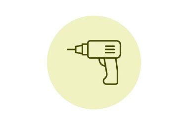 Matkap, vektör, piksel mükemmel, illüstratör dosyası