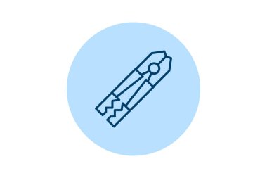 Cıvata kesici, vektör, piksel mükemmel, illüstratör dosyası