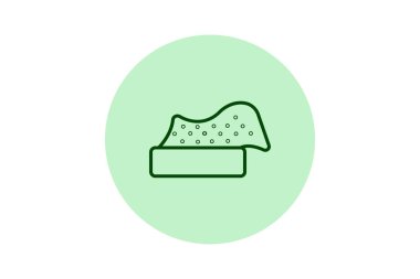 Zımpara kağıdı, vektör, piksel mükemmel, illüstratör dosyası