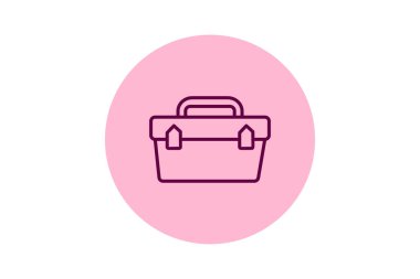 Araç kutusu, vektör, piksel mükemmel, illüstratör dosyası