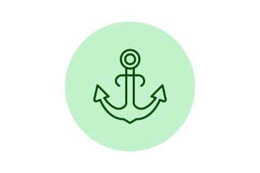 Çapa, vektör, piksel mükemmel, illüstratör dosyası