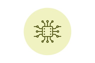Pcb tahtası, vektör, piksel mükemmel, illüstratör dosyası