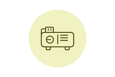 Kompresör, vektör, piksel mükemmel, çizer dosyası