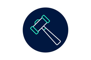 Tokmak, vektör, piksel mükemmel, illüstratör dosyası