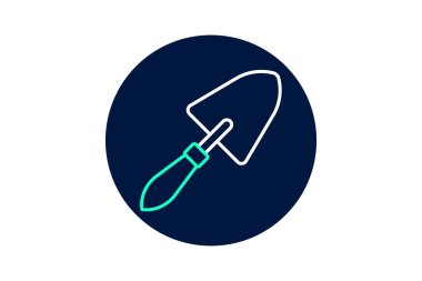 Trowel, vektör, piksel mükemmel, çizer dosyası