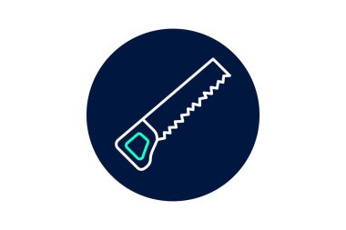 Demir testeresi, vektör, piksel mükemmel, illüstratör dosyası