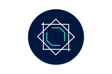 Kare, vektör, piksel mükemmel, illüstratör dosyası