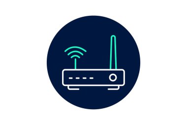 Yönlendirici, vektör, piksel mükemmel, illüstratör dosyası