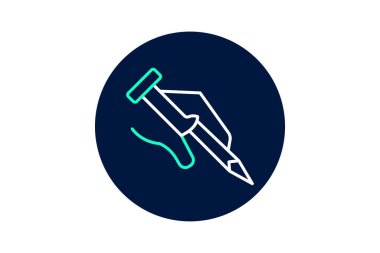 Çivi, vektör, piksel mükemmel, illüstratör dosyası