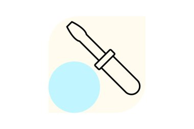 Tornavida, vektör, piksel mükemmel, çizer dosyası