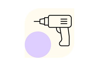 Matkap, vektör, piksel mükemmel, illüstratör dosyası