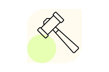 Tokmak, vektör, piksel mükemmel, illüstratör dosyası