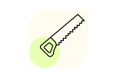 Demir testeresi, vektör, piksel mükemmel, illüstratör dosyası