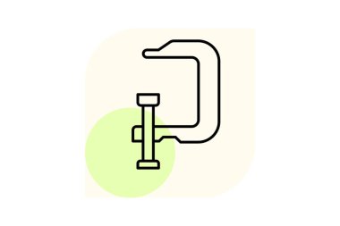 Kıskaç, vektör, piksel mükemmel, illüstratör dosyası