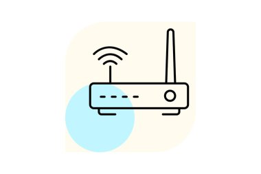 Yönlendirici, vektör, piksel mükemmel, illüstratör dosyası