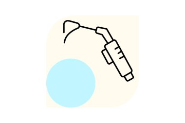 Kaynak Meşalesi, vektör, piksel mükemmel, illüstratör dosyası