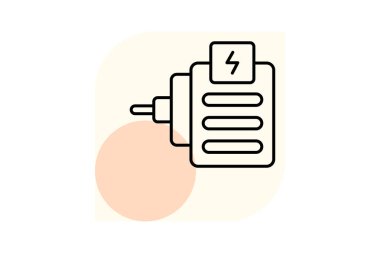 Motor, vektör, piksel mükemmel, çizer dosyası