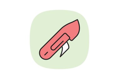 Faydalı Bıçak, vektör, piksel mükemmel, illüstratör dosyası