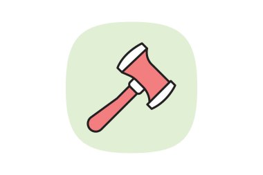 Balyoz, vektör, piksel mükemmel, illüstratör dosyası