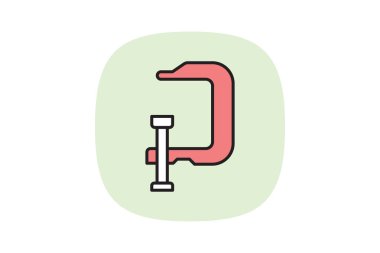 Kıskaç, vektör, piksel mükemmel, illüstratör dosyası