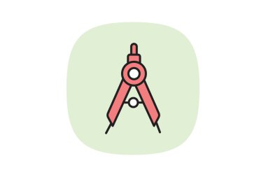 Pusula, vektör, piksel mükemmel, illüstratör dosyası