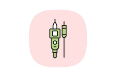 Devre Testi, vektör, piksel mükemmel, illüstratör dosyası