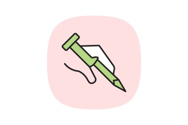 Çivi, vektör, piksel mükemmel, illüstratör dosyası